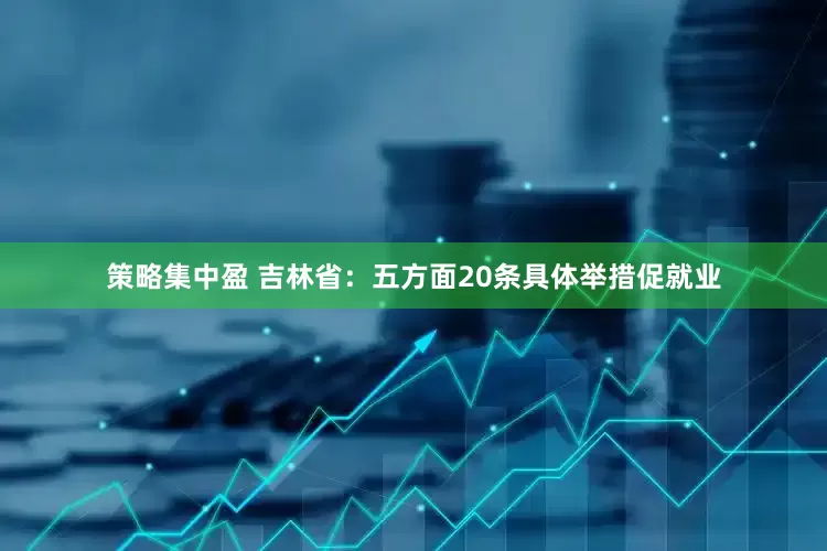 策略集中盈 吉林省：五方面20条具体举措促就业